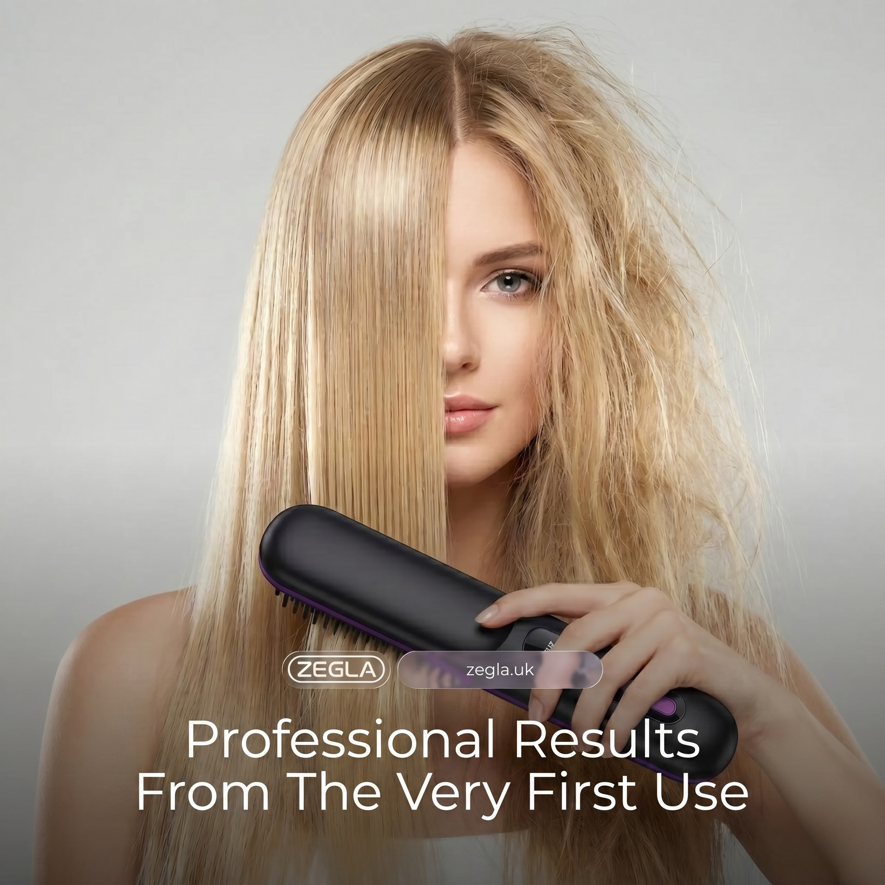 Zegla Control Pro™ – Styling Brush for Short Hair
