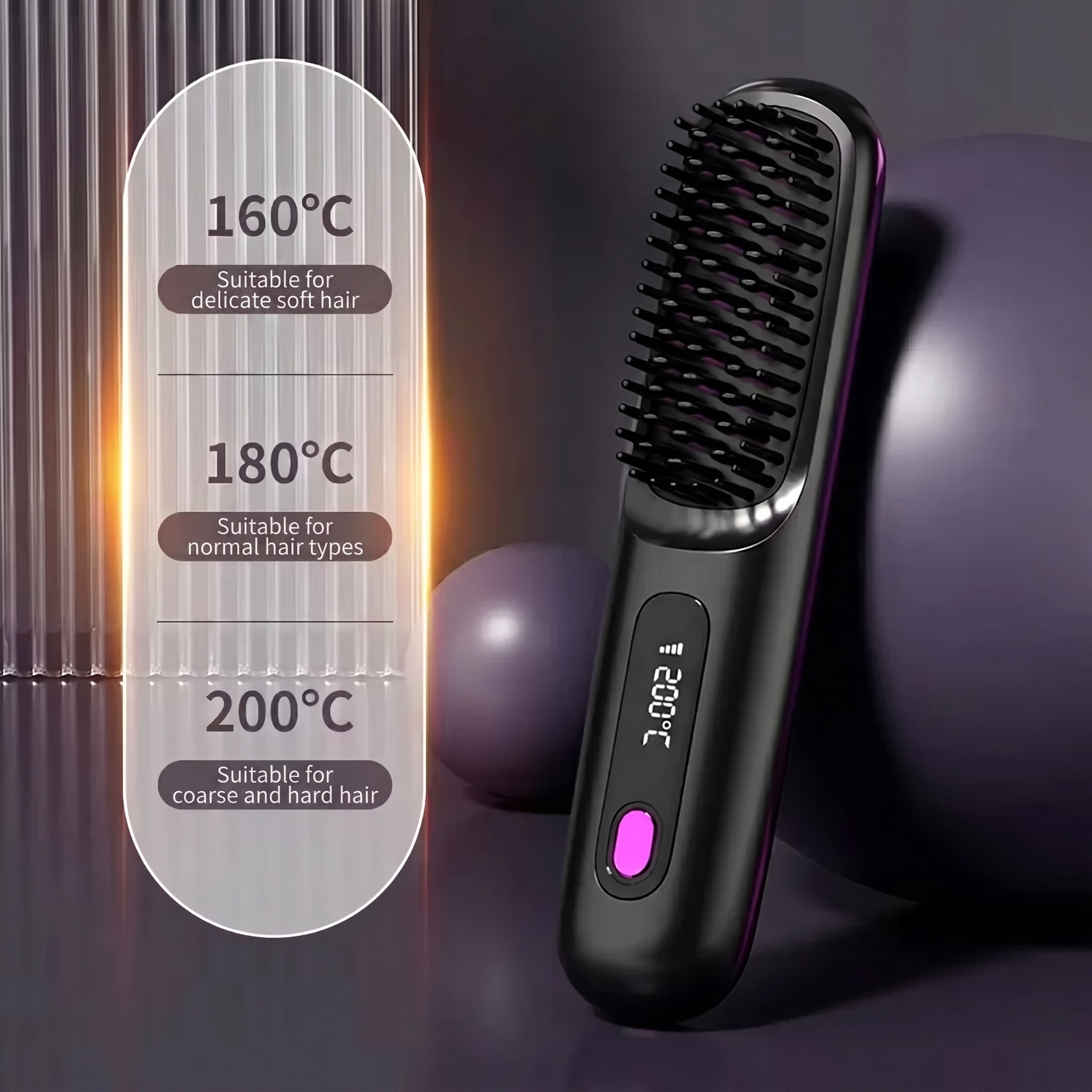 Zegla Control Pro™ – Styling Brush for Short Hair