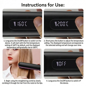 Zegla Control Pro™ – Styling Brush for Short Hair