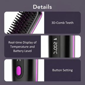Zegla Control Pro™ – Styling Brush for Short Hair